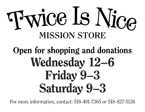 Twice is Nice Mission Store